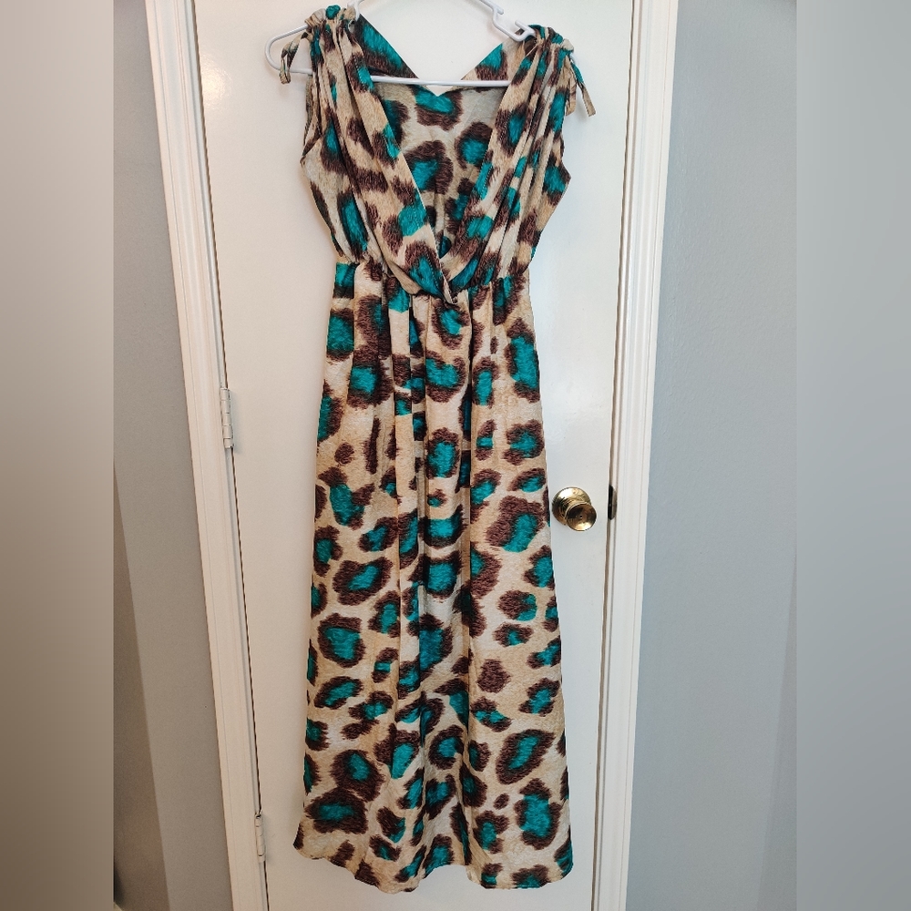 Yiyang Maxi Dress/ Short Sleeve